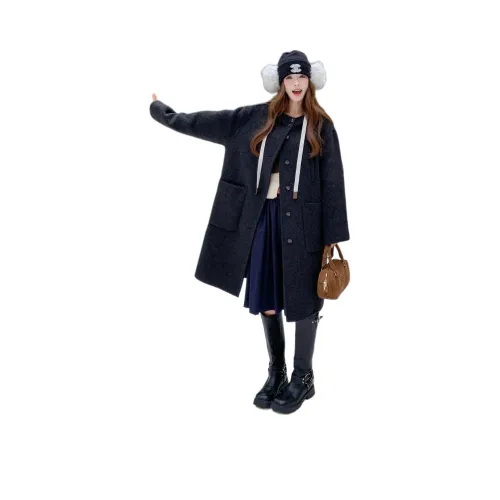 MEXICAN Черное Женское Пальто