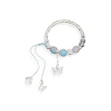 Dreamy Butterfly Flower Design Bracelet - Blue  
Мечтательная бабочка, цветочный дизайн, браслет - синий