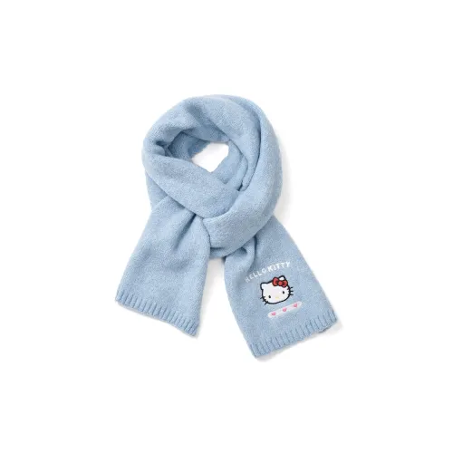 Sanrio Hello Kitty Полиэстер Трикотажные Шарфы Женские
