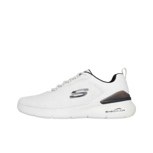 Skechers Skech Air Dynamight Повседневная обувь Белый Черный NTBK Мужская
