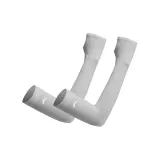 Элегантный серый палец рукав [1 упаковка]