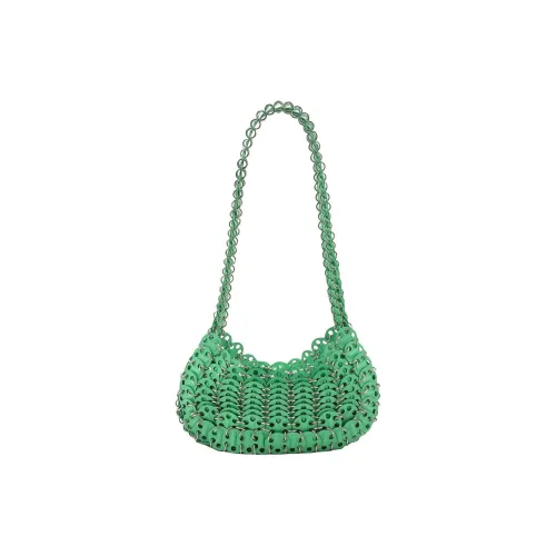 Paco Rabanne Латунь Одно Плечо Сумка Стандартная Женская Зеленая