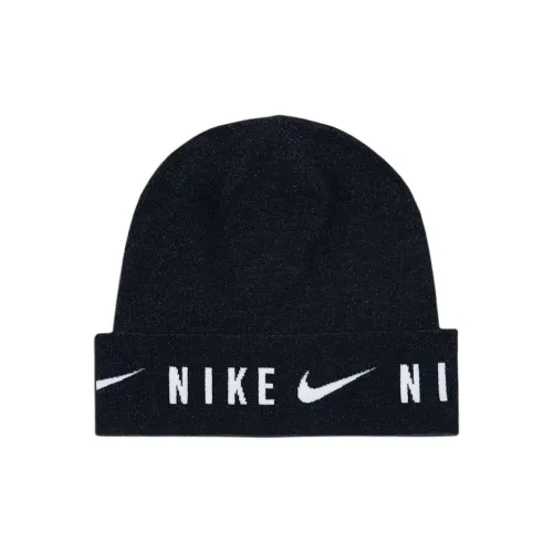 nike Полиэстер Beanies Унисекс Черный Белый Верх