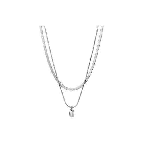 Quarqor Ожерелья из титанового стального сплава Мужской