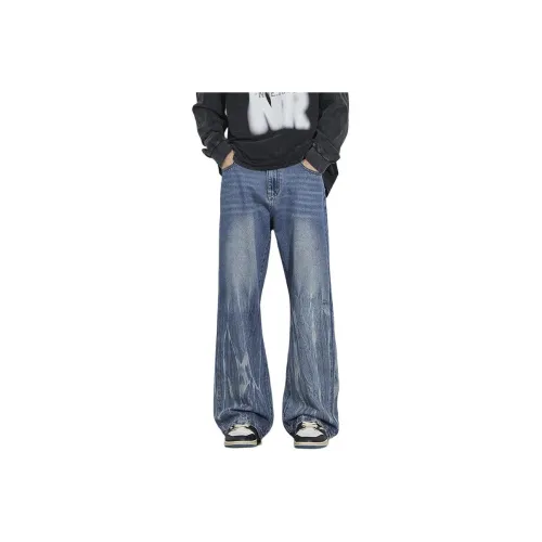 ROBINHOOD Синий Унисекс Джинсы