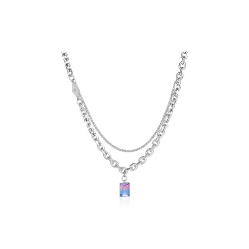 Quarqor Ожерелья из титанового стального сплава Мужской