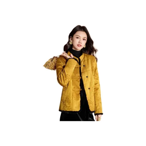 MEILANNI Желтый Женские пуховики