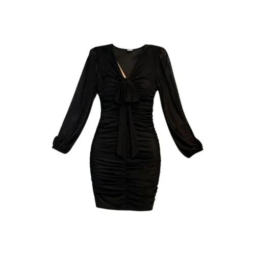 ONEPASS Длинное платье с длинными рукавами женское