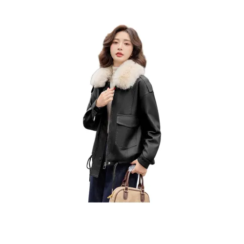 Куртка из кожи Kangaroo женская