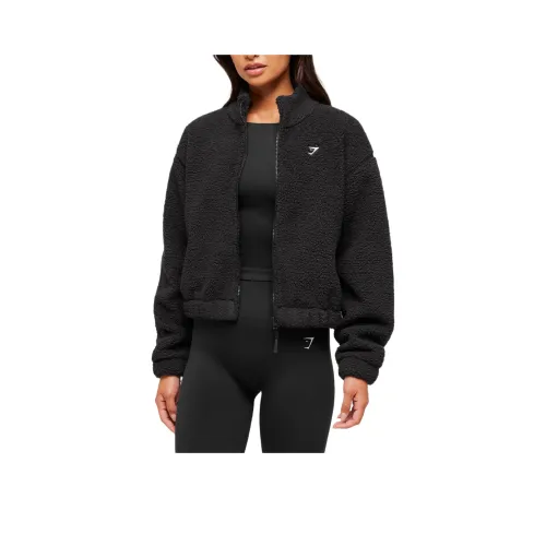 GYMSHARK Черные Женские Куртки