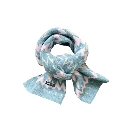 Jeep Полиэстер Трикотаж Шарфы Унисекс