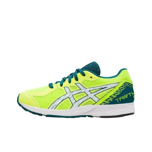 ASICS Tartheredge 2 Low Топ Детские Беговые Кроссовки Зеленые Подростки