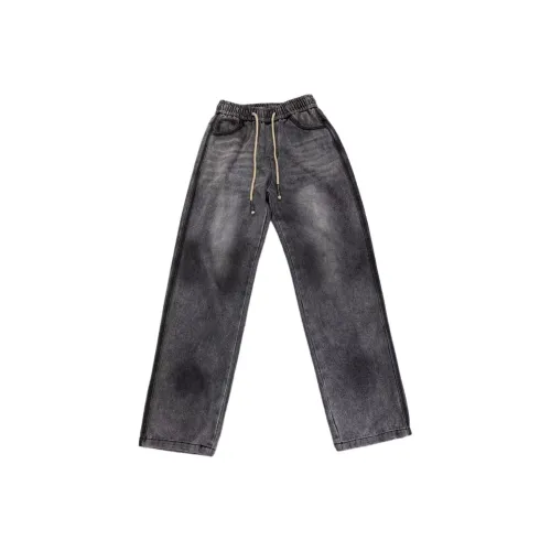 Chisportate Черные Унисекс Джинсы