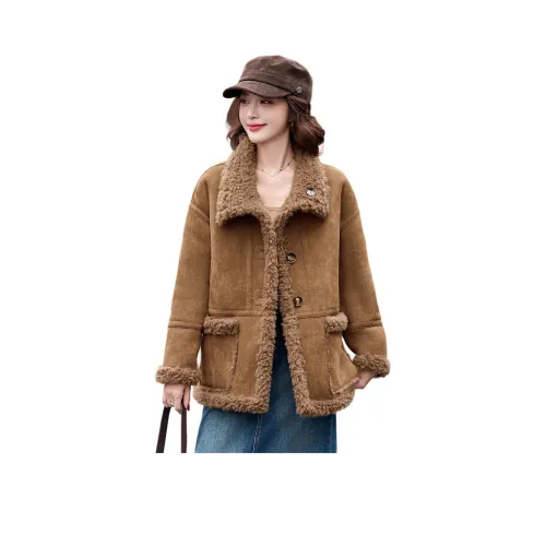 Kangaroo Бархат Feel Пальто Женское