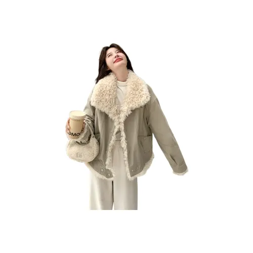 MEXICAN Бархат Feel Пальто Женское