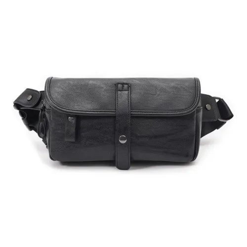 KONADCT Синтетическая кожа Sling Сумка Стандартная Унисекс Черная