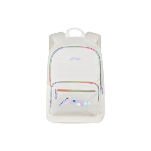 Лайнер Полиэстер Рюкзак Стандартный Унисекс Белый и Фиолетовый