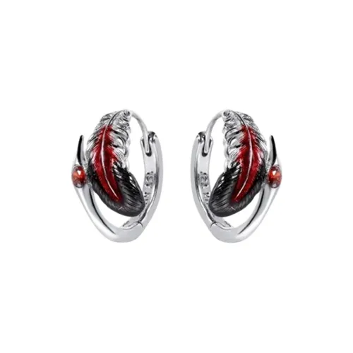 LuluCanaan Сплав Нижняя заколка On Серьги Унисекс