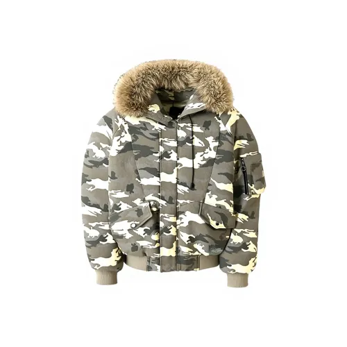 Universal Templates Хлопковый пуховик унисекс