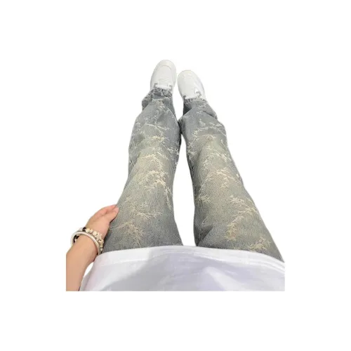 SKBO Синий Унисекс Джинсы