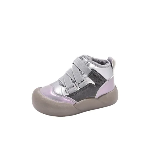 LONGDUIZHANG Высота Увеличивающая Водонепроницаемая Противоскользящая Устойчивая к Износу Детская Хлопковая Обувь