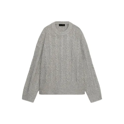 ZARA Светло-серый Женский Трикотаж