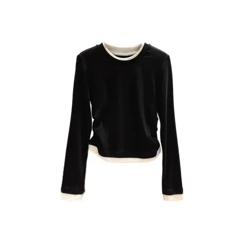 Lanza Черные Женские T-рубашки