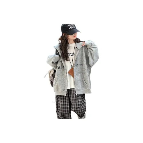 GULIJIA Свитшот Куртка Осенний Зимний Подростки