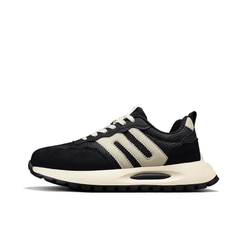 JETRAM Высота Увеличивающие Легкие Дышащие Низкие Кроссовки для Скейтбординга Мужские