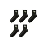 [5 пар] Черный