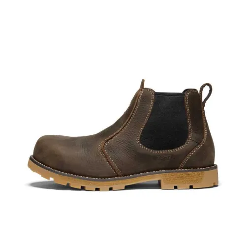 Keen Chelsea Коричневый Черный Мужской