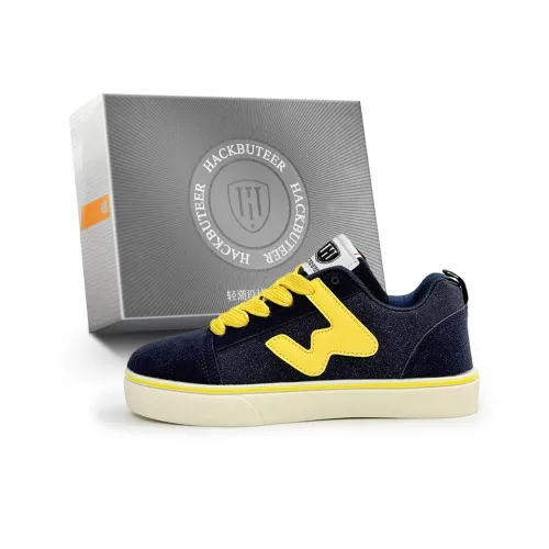 HACKBUTEER Низкие кроссовки для скейтбординга унисекс коробка включена