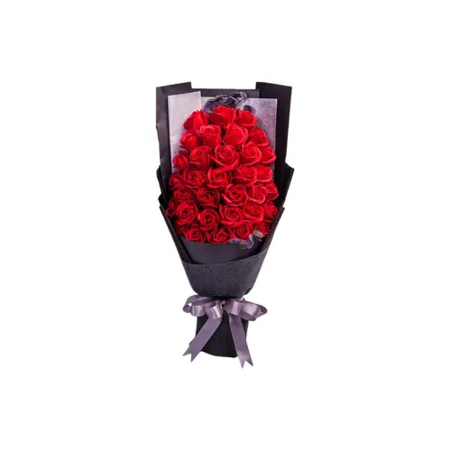 Pampered Journal 33 Красный Розовый Букет DIY Игрушки