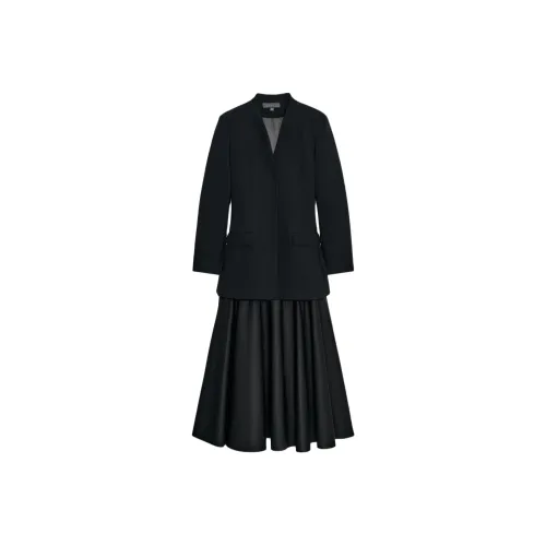 ZARA ZW Series Длинное платье с длинными рукавами женское