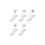 [5 пар] Белый