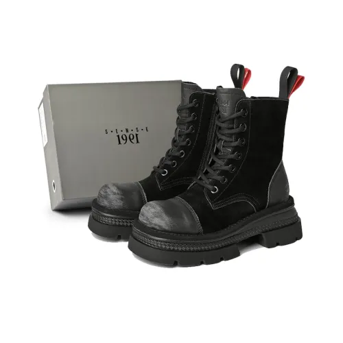 SENSE 1991 Martin Boots Black Women's