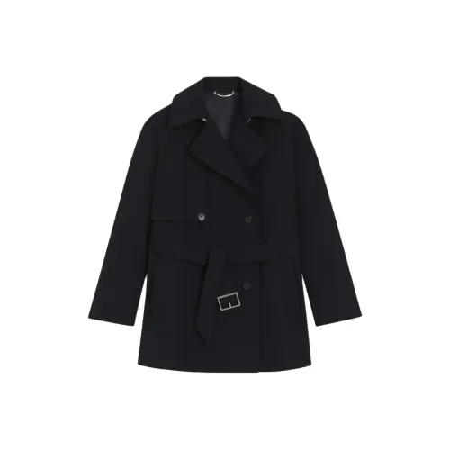 Hugo Boss Темно-синий Тренч для женщин