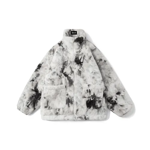 BLACK AT Бархат Feel Пальто Унисекс