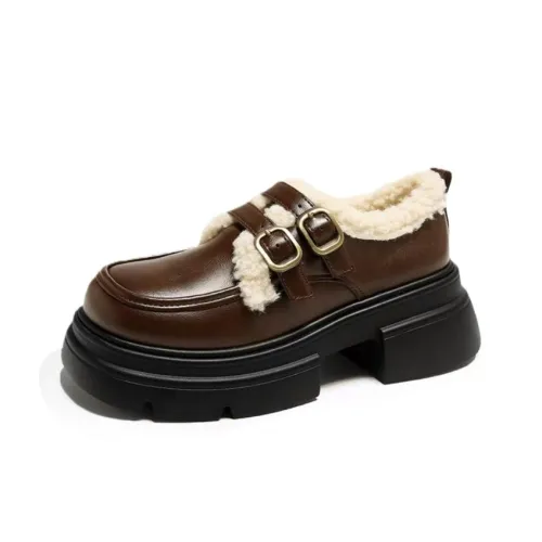 Meiretu Платформа Туфли Мэри Джейн Женские