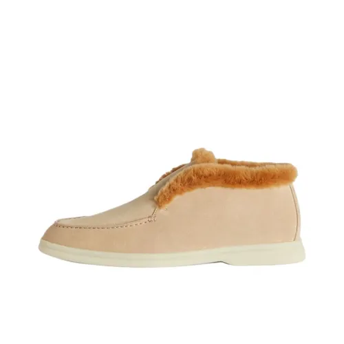 Loro Piana Open Walk Ботильоны Женские Бежевые