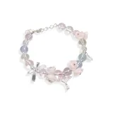 Ангел, память, цветочный, браслет, многоцветный