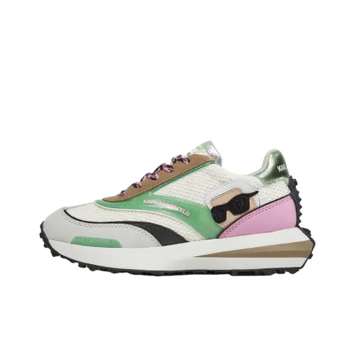 Karl Lagerfeld Низкий топ Повседневная обувь Женская Белая