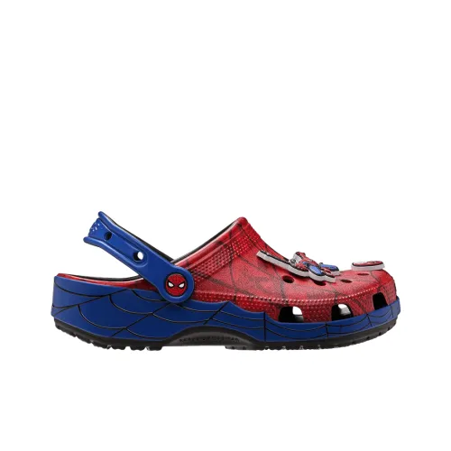 Crocs Classic Clog Marvel Spider Man Sabo Мужской Красный Синий