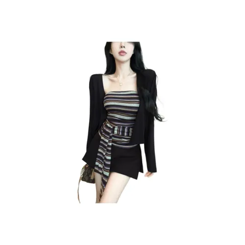 MDEHT Женские Повседневные Костюмы