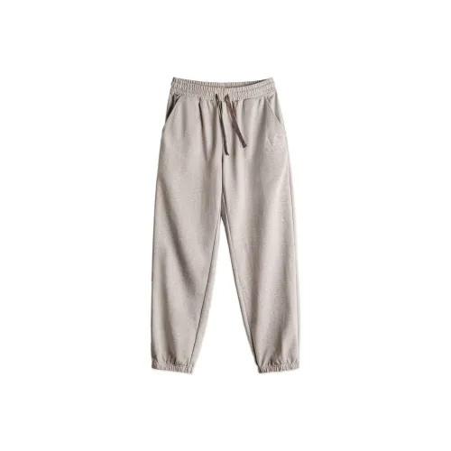 MADEN Light Gray Unisex Casual Pants MADEN Светло-серый Унисекс Повседневные Штаны