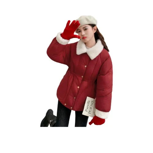 Amyway Красный Женский Пуховик