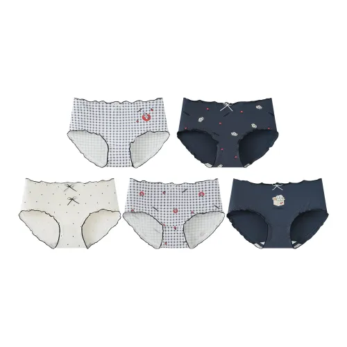 Gongdie x Brunch Brother Трусики-бикини Женские упаковка из 5 штук