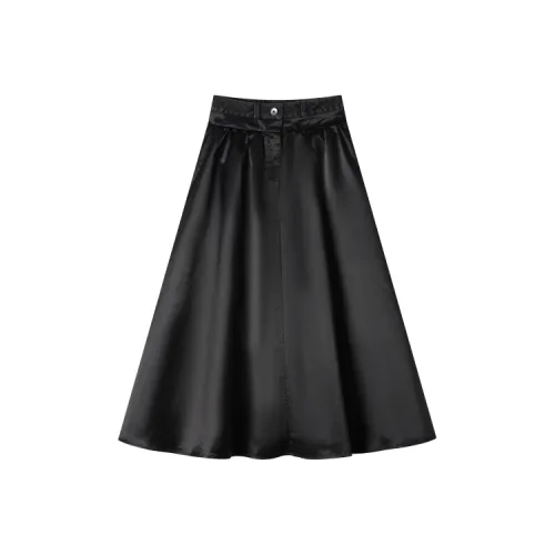 DE Mincollection Denim Long Skirt Women's