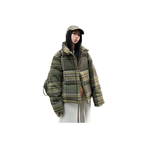 YICHEN Зеленый Женский Пуховик