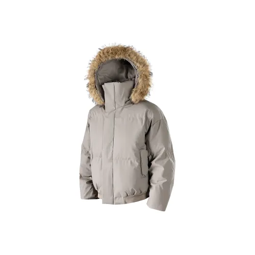 IXXPD Хлопковый пуховик унисекс серого цвета